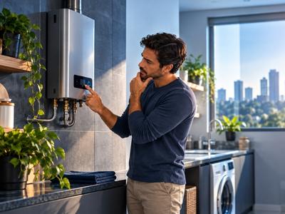 Aquecedor a gás não acende ao abrir a torneira de água quente